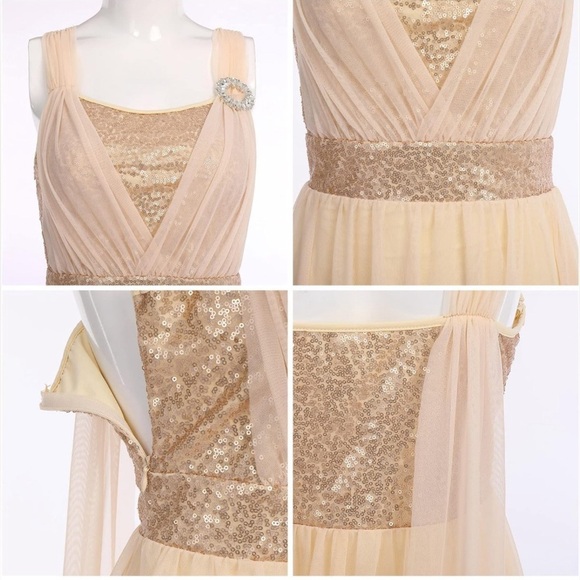 ODASDO Women Adult Lyrical Dance Dress - Picture 7 of 8